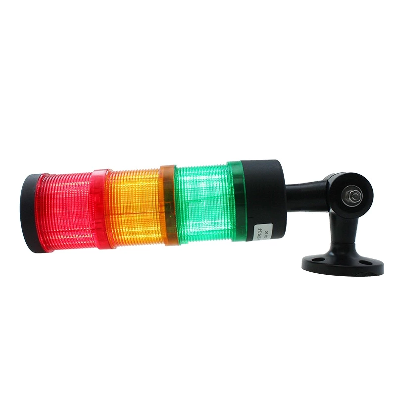 STP7-3-F 24VDC Folded Type 3 Layers Steady Light Flash Light Warning Light Warning lamp without Buzzer