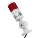 T50-1W-J USB LED Warning Light 1 Layer Red With Sound Flash Tower Light