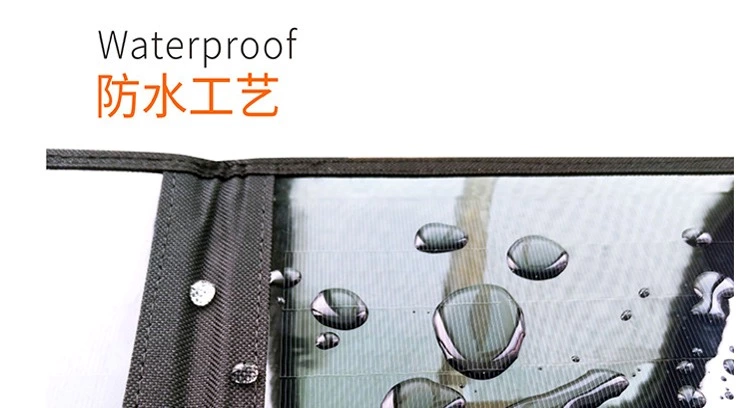 YC200W4ZBS 200W Solar Panel Waterproof Folding Solar Charging Panel for Mobile Power Supply