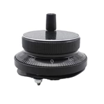 Handlewheel Generator Pulse 60mm 100ppr Black Metal Jog Encoder YMA600-MB-100B-5L