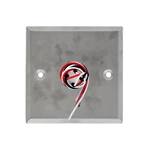 86 Type Stainless Steel Self Reset with Lamp DC12V Access Control Switch Exit Button