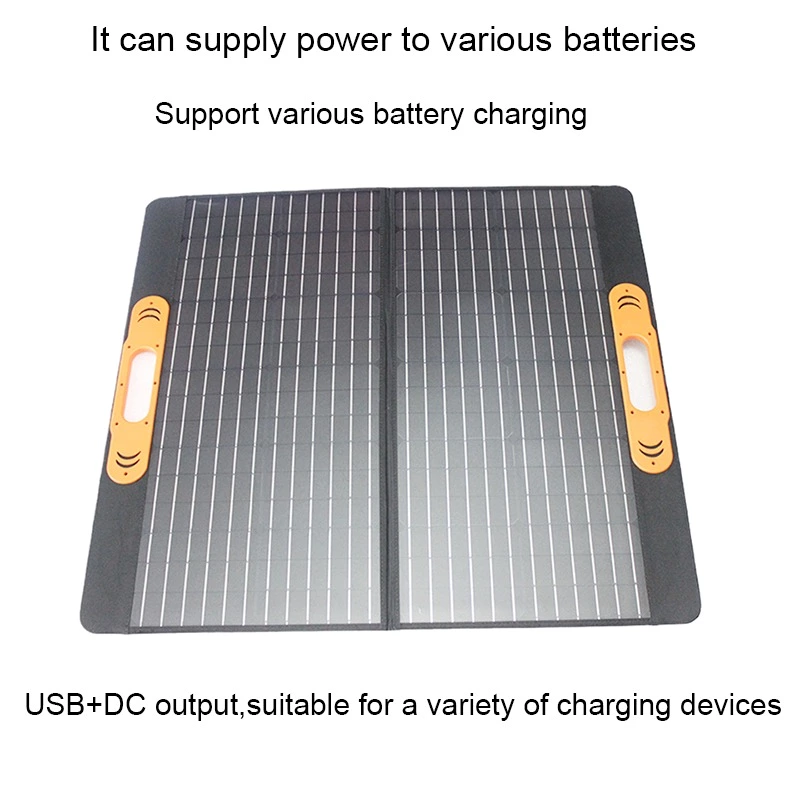 Waterproof Folding solar monocrystalline silicon portable charging panel