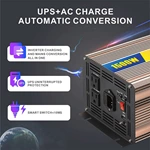SGPC 1500W Pure Sine Wave Inverter With UPS Inverter 12V 220V Solar Inverter Battery Charger High Frequency