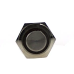 16mm High flat Stainless Steel Momentary Metal Push Button Switch with lamp