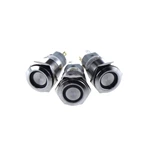 Hot sale LB-16A annular stainless steel panel LED metal push button