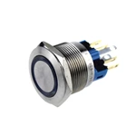 22mm install size ABS22S-P11Z-E latching IP67 push button switch