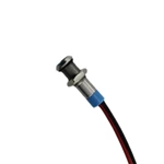 6mm stainless steel DC12V Green IP68 with 12cm wire metal Indicator lamp