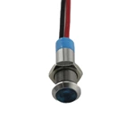 DC12V 6mm Mini Metal Indicator Light waterproof indicator light signal lamp IP68 IK10 signal pilot lamp