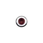 ABI12C-P1 12mm LED Red IP67 Brass Type Indicator Light