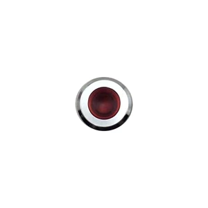 ABI12C-P1 12mm LED Red IP67 Brass Type Indicator Light