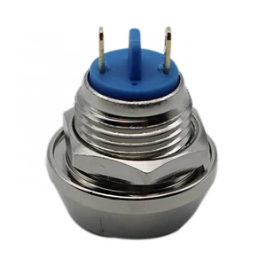 ABS12S-Q1 12mm Momentary 220VAC stainless steel ball head push button