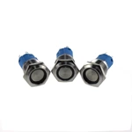 16mm ABS16-SP11ERG anti-vandal double color waterproof led push button switch