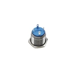 16mm ABS16S-P1-E Ring Red LED IP67 Metal Push Button