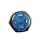16mm IP67 IK10 Waterproof LED Latching Metal Push Button Switch