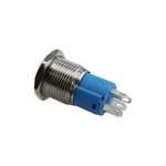 ABS16S-P11Z-E-R-24 16mm metal push button stainless Steel DC24V