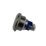 Hot sale 19mm ABS19F-P0 stainless steel flat metal push button