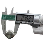 Hot Sale ABS19S-P1 Flat Stainless Steel Panel Metal Push Button