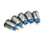 Waterproof Mini Momentary 19mm Metal Push Button