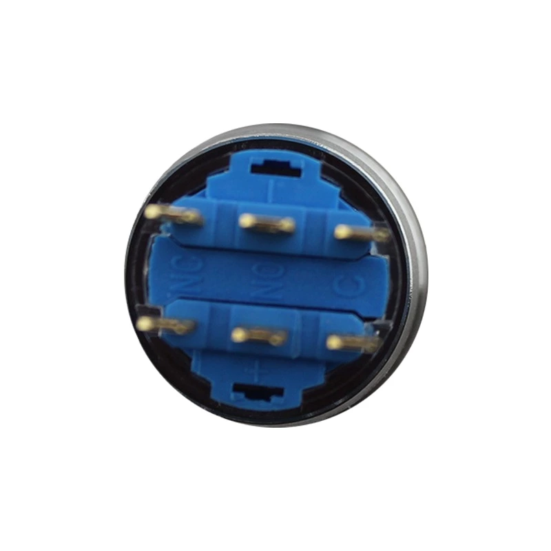 19mm 2NO 2NC Waterproof Stainless Steel Metal Push Button Switch