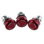 22mm IP67 stainless steel industrial emergency stop button switch