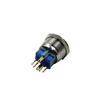 25mm IP67 Momentary metal push button push button starter switch mechanical momentary push button