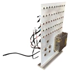 Display Panel with Multicolor Metal Push Button Switch