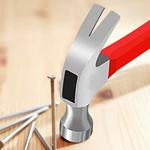 Steel Handled Claw Hammer Head Household Safety Nail Pulling Hammer HA-A2