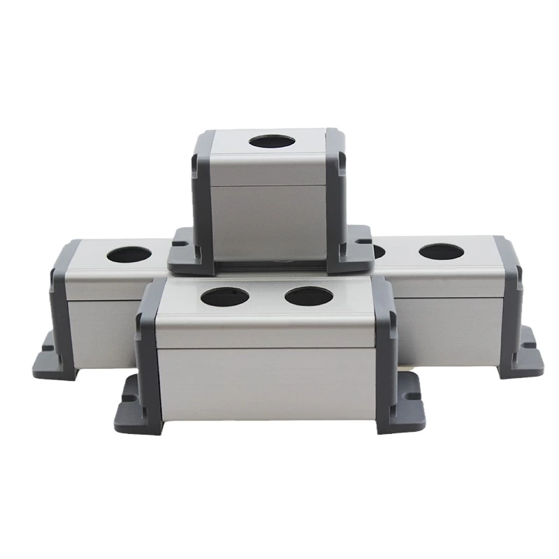 19mm Multiple Sizes Waterproof Aluminium Alloy Metal Push Button Switch Box Outdoor Power Control Box