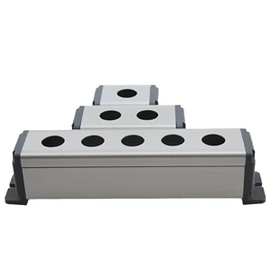 19mm Multiple Sizes Waterproof Aluminium Alloy Metal Push Button Switch Box Outdoor Power Control Box
