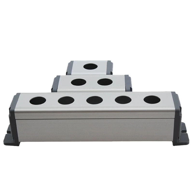 19mm Multiple Sizes Waterproof Aluminium Alloy Metal Push Button Switch Box Outdoor Power Control Box