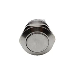 19mm Metal Push button JS19F-10 stainless steel flat round