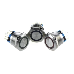 M22 JS22F-11E/24V/Selevator equipment waterproof LED Metal push button
