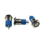 LA16JSF-11E blue push button monetary with LED lamp