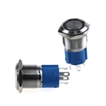 LA16JSF-11E blue push button monetary with LED lamp