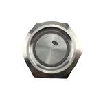 New 19mm MAX Current 16A Metal Push Button Switch Waterproof IP65 Momentary 24V with Blue LED Light
