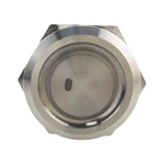 22mm MAX Current 16A Metal Push Button Switch Waterproof IP65 Momentary with LED Light