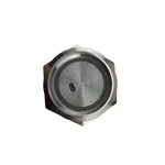 22mm 16A Metal Push Button Switch Waterproof IP65 Momentary with Green LED Light