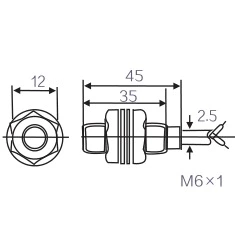 great quality proximity switch for LM06-3001PA