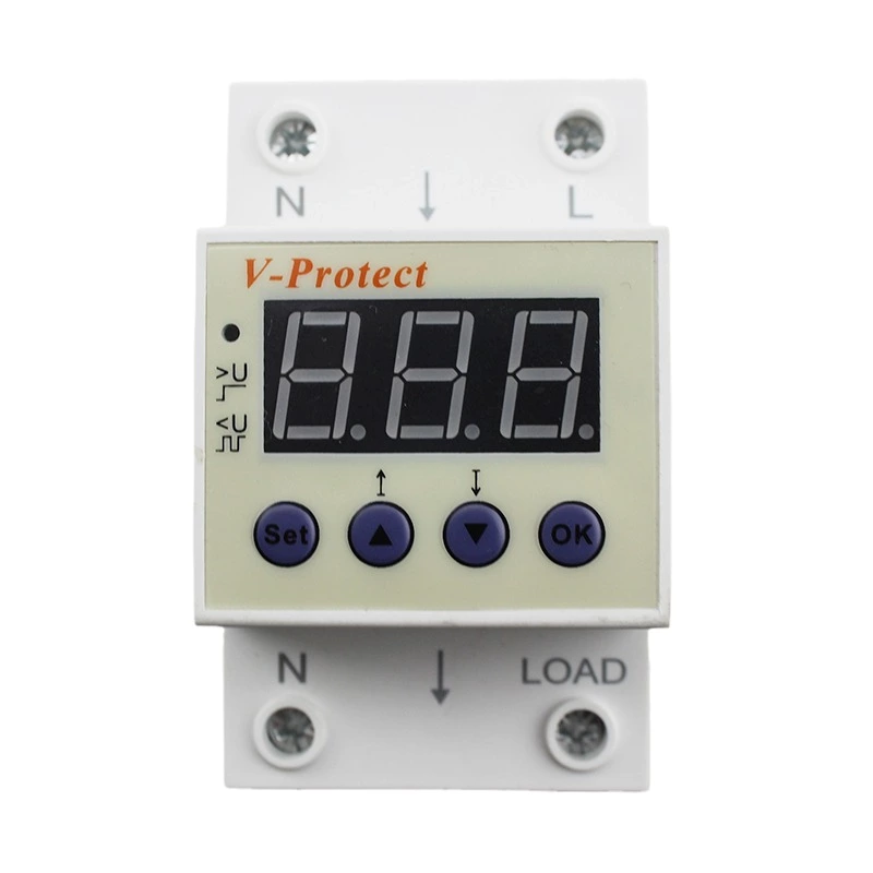NP4-V OVERVOLTAGE AND UNDERVOLTAGE PROTECTOR 40/63A 80~400VAC