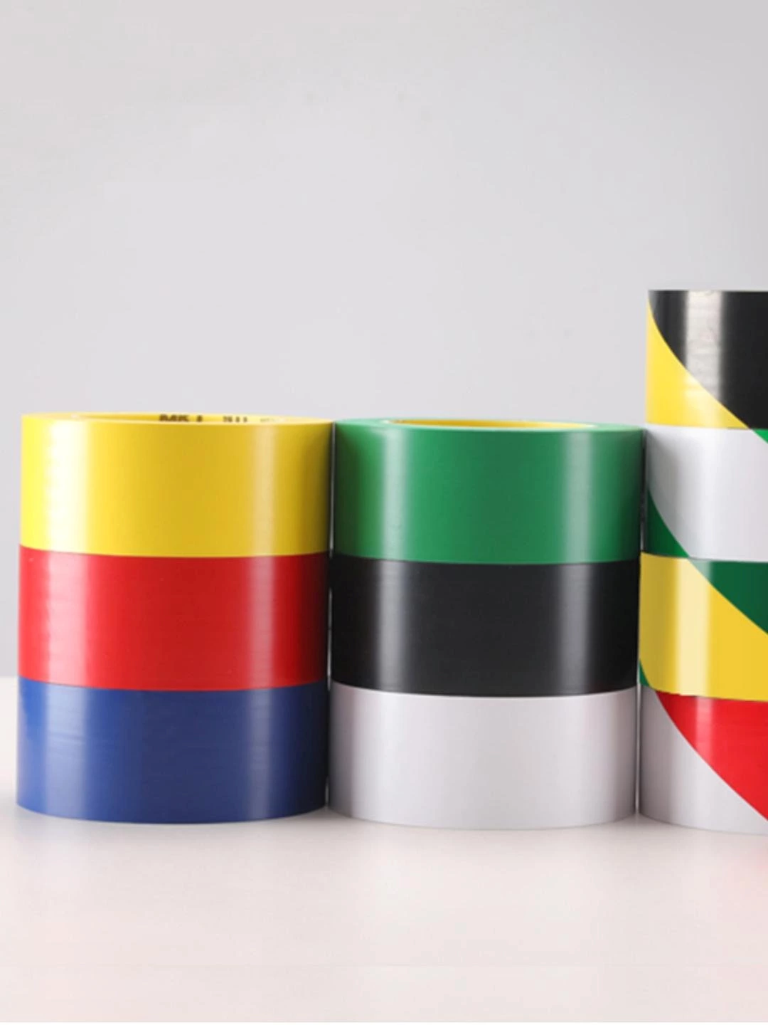 Floor Tape PVC Yellow Ground marking for cordon and quarantine fill For marking lines 30m PT-Y1