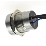 IP68 IP69K PZ19 illuminated flat piezo push button