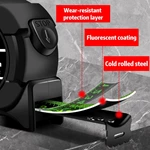 Self-locking Fluorescent High-precision Black Steel Tape Ruler Thickened Cut-resistant Wear-resistant Measuring Tools