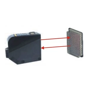 Retroreflective sensor photoelectric sensor