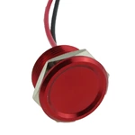 Waterproof Piezo Switch Flat Head Aluminum Momentary Piezo Switch