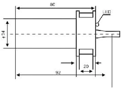 LM34-3050NCR Customized Long Distance 50mm Inductive Sensor