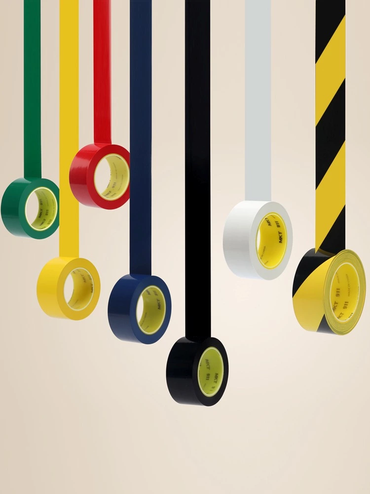 Floor Tape PVC Yellow Ground marking for cordon and quarantine fill For marking lines 30m PT-Y1